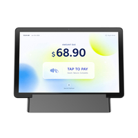 Tableta Android Softpos NFC de 10.1 Pulgadas con Base de Carga, Tableta de Pago con Función Tap to Pay, Tableta POS Android Empresarial
