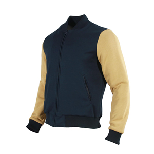 Veste Versity de grande taille pour hommes Veste Letterman de couleur unie Streetwear Vêtements chauds Veste Letterman pour hommes - Product Image 2