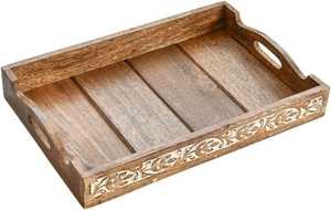 ถาดเสิร์ฟทำจากไม้ทนทานสำหรับโรงแรมร้านอาหารบ้านห้องครัวงานแต่งงานดีไซน์พิเศษ - Product Image 3