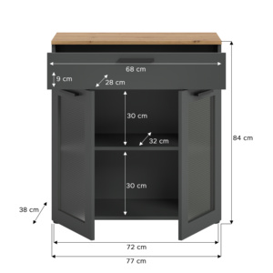 Design tedesco X50G6903 cassettiera per uso mobili per ufficio - Product Image 4