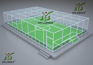 Tùy Chỉnh Đường Phố Bóng Đá Bóng Đá Lồng Thiết Lập Đầy Đủ Thiết Bị Thể Thao Cho Cỏ Nhân Tạo Lĩnh Vực Hệ Thống Cho Nhân Tạo Sân Vận Động - Product Image 2