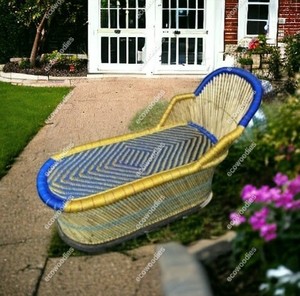 Chaise longue en bambou flexible écologique au meilleur prix Chaise de plage côté piscine pour hôtel en plein air pour salon chambre à coucher Nouveau style en bois - Product Image 3