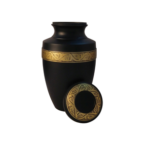 Urnes funéraires modernes pour adultes, en métal, fournitures funéraires pour cendres humaines, prix de gros, utilisation décorative - Product Image 3