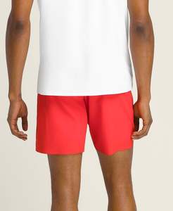 Short de tennis solide et écologique pour hommes, 4 façons de s'entraîner, avec deux poches latérales - Product Image 1