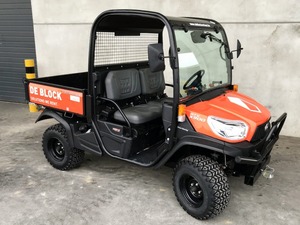 รถแทรกเตอร์ตีนตะขาบ R-TV X900 4x4 พร้อมมอเตอร์ไฟฟ้า ปั๊มยูทิลิตี้ เกียร์บ็อกซ์ เครื่องยนต์ 125 ซีซี 1000 วัตต์ รับประกัน 1 ปี คุณภาพพรีเมียม - Product Image 4