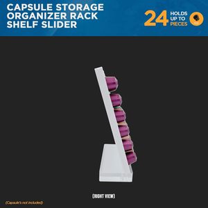 2025 support et support de support de dosette de café en acrylique moderne pour bureau de cuisine peut contenir 40 capsules pour bar à café - Product Image 5