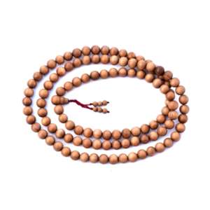 Mala de Sándalo Aromático Natural para Meditación Yoga y Práctica de Equilibrio Mental Disponible a Precio Mayorista - Product Image 1