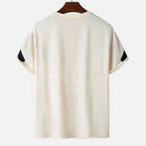 Camiseta de manga corta de gran tamaño para hombre de alta calidad Color sólido con patrón impreso para uso en exteriores Servicio OEM disponible - Product Image 2