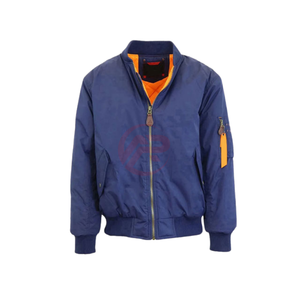 เสื้อแจ็กเก็ตบอมเบอร์สำหรับผู้ชายเสื้อแจ็คเก็ตแฟชั่นแบบมีโลโก้ของคุณเอง - Product Image 1