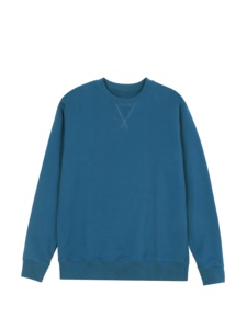 Accesorios de ropa Ropa de hombre Sudaderas de hombre Logotipo personalizado 100% Algodón 350gsm French Terry Cuello redondo Color sólido Invierno - Product Image 4