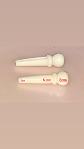 หมุดสะพานกีตาร์ทำจากกระดูกหอยเป๋าฮื้อ 100% กระดูกควายแท้ คุณภาพสูง - Product Image 3