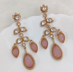 ต่างหูเพชรโมอิสและแกะสลักสำหรับผู้หญิงคุณภาพระดับพรีเมียมชุดปาร์ตี้หรูหราหรูหรามีเอกลักษณ์และดีไซน์ล่าสุด - Product Image 6