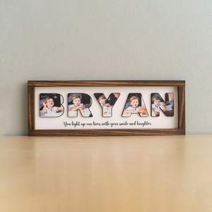 Diy Marco de fotos de madera Pantalla minimalista Guía PDF hecha a mano Descargable Imagen paso a paso disponible - Product Image 1