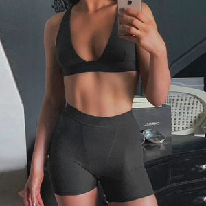 Chándales de otoño para mujer, suéter y pantalones ajustados, trajes de punto, conjunto de dos piezas a rayas para mujer, conjunto de 2 piezas para salón de gofres para mujer - Product Image 4