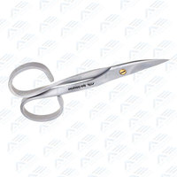 Ciseaux à cuticules professionnels en acier inoxydable, outil de manucure, coupe-ongles, éliminateur de peaux mortes, écologique, pour les ongles des doigts et des orteils