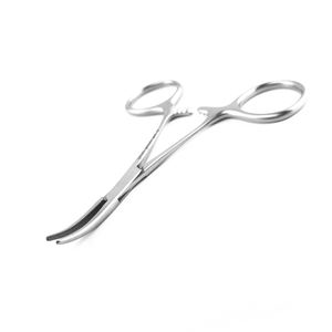 Pince hémostatique anti-moustiques Halsted Instruments chirurgicaux 14cm pince homéostatique médicale droite et incurvée en acier inoxydable - Product Image 2