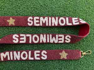 Gameday Chic brillante apariencia elegante cinturón con cuentas correas de monedero para la declaración de moda universitaria - Product Image 3