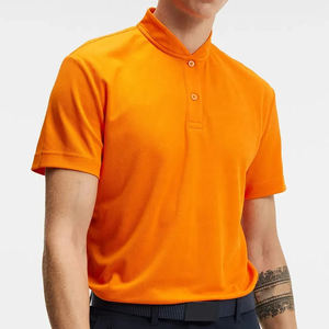 Uniforme personnalisé T-shirt vierge de golf à col lame uni Polo simple avec logo personnalisé Chemise de golf softball pour adultes de qualité supérieure - Product Image 2