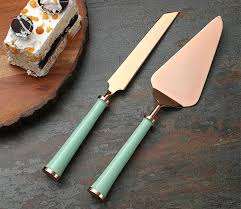 Juego de cuchillos y servidores para pastel para uso personalizado hecho a mano de alta calidad, el mejor juego de corte de pastel para uso en fiesta de boda - Product Image 5