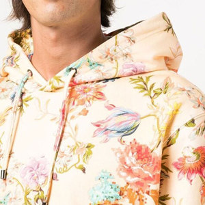 Sudadera con capucha transpirable gruesa y pesada en blanco, sudadera con hombros caídos para hombre, sudadera térmica de gran tamaño de peso pesado - Product Image 5