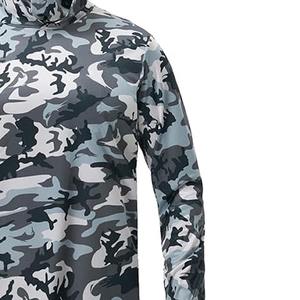 Camisa de Pesca con Capucha y Protección UV UPF 50, Manga Larga, Camuflaje, para Hombre - Product Image 2