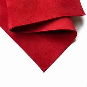 OEM peaux en cuir véritable daim cuir de vachette pleine fleur cuir suédé de haute qualité pour l'artisanat ceintures chaussures en gros couleurs personnalisées - Product Image 1