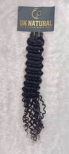 Extensions bouclées birmanes sans enchevêtrement Extension de cheveux humains à doner unique pour filles et femmes Extension de cheveux bruts - Product Image 5