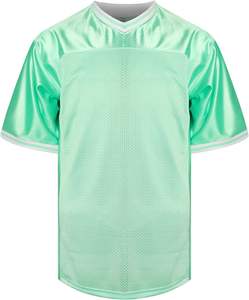 Fabricante Mayorista de Camisetas de Fútbol Lisas y Teñidas, Uniforme de Fútbol Personalizado para Equipos, Transpirable, de Secado Rápido, Cuello en V, Manga Corta - Product Image 1