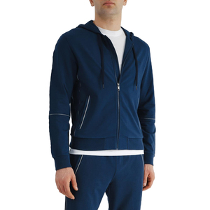 Ropa de invierno para hombre, chándal de punto con estampado de algodón orgánico, conjuntos de ropa de abrigo informal en estilo callejero, moda de otoño - Product Image 5