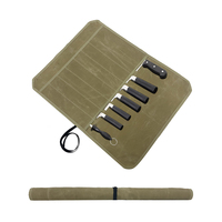 Étui à couteaux imperméable robuste pour chef professionnel, sac en toile portable pour hommes et femmes, couteau à viande japonais, rangement pour couteaux de camping