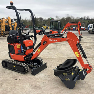 Nouvelle micro-excavatrice sur chenilles Kubota U10-5 pour espaces restreints, mini-excavatrice de 1 tonne la plus vendue avec moteur Kubota, à vendre à prix réduit. - Product Image 1