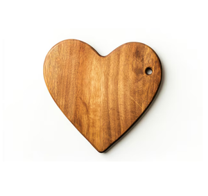 Planche à découper en bois d'acacia personnalisée planche à découper multifonctionnelle en bois massif de grande taille en forme de coeur - Product Image 5