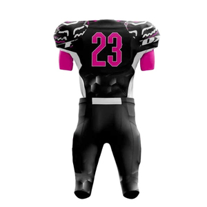 New Top Quality American Customized Logo American <b>Football</b> Jersey Uniform <b>Light</b> Weight 100% Polyester Short Sleeve Set - Product Image 2