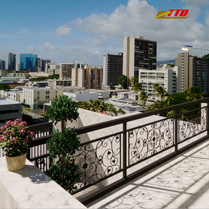 Balcon moderne en fer forgé pour la décoration intérieure balustrades et mains courantes du fournisseur professionnel du Vietnam fabriquées au Vietnam - Product Image 5