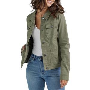 Chaquetas Vaqueras Casuales de Mezclilla para Mujer, Precio al por Mayor, Chaqueta Vaquera de Algodón Tejido, Estilo Moderno para Damas, Proveedor de BD - Product Image 2