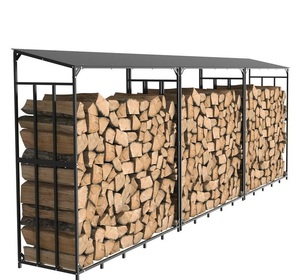 Leña mixta de madera dura sazonada, dividida y empaquetada 100% leña natural Ideal para chimenea, fogata y estufa de leña - Product Image 3