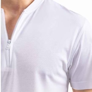 เสื้อยืดคอกลมมีซิปปิดสำหรับผู้ชาย,ขายดีที่สุดดีไซน์ทันสมัยสำหรับฤดูร้อน - Product Image 2