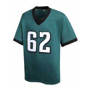 Maillots de football tendance avec motif de hublot pour les entraînements de club, broderie personnalisée, logo, maillot de football en maille pour les fans d'équipe américaine - Product Image 1