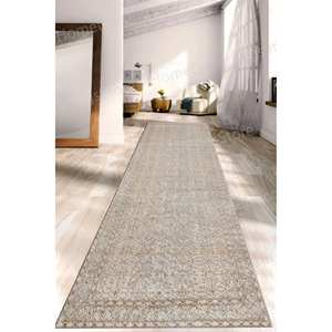 Alfombra Estampada con Diseño Floral Marroquí, Alfombra Decorativa Moderna con Patrón Floral para el Hogar, Alfombra de Chenilla - Product Image 5