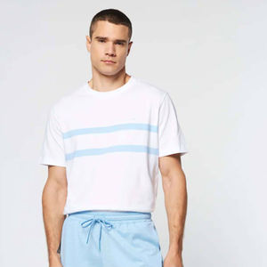 Pantalones Cortos Deportivos Azul Claro Personalizados, Pantalones Cortos de Gimnasio de Malla con Cintura Elástica y Ribete Lateral para Hombre - Product Image 6