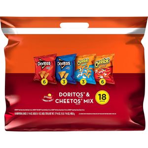 Paquete Variado de Doritos y Cheetos de Frito-Lay, 18 Unidades - Product Image 1