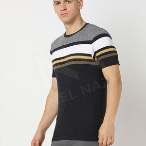 T-shirt Homme en Coton et Fibre de Bambou, Poids Lourd 220g, Surdimensionné, avec Impression de Logo Personnalisé, Respirant et Écologique, Style Casual - Product Image 2