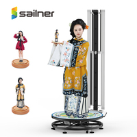 Scanner corporel 3D avancé SU7 V4 avec caméra 50MP et rotation à 360 pour une production détaillée de figurines
