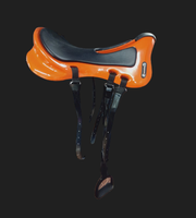 Selle d'endurance équestre ODM Trident International, best-seller, légère, selle de course anglaise, cuir synthétique, 10-18