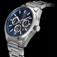 Reloj de acero inoxidable 316L con logotipo personalizado ODM OEM, automático, mecánico, Miyota 9120, multifunción, calendario de 24 horas, día y mes, 100M ATM