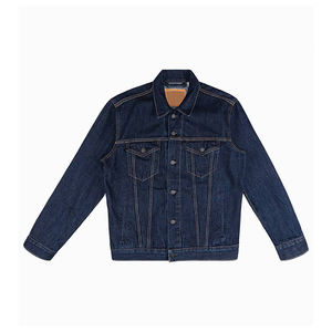 แจ็กเก็ตยีนส์สไตล์ไฮสตรีทแฟชั่นสำหรับฤดูหนาววัสดุขายดีล่าสุดบริการ OEM - Product Image 1