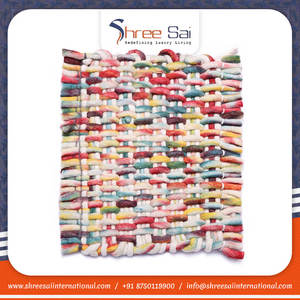 Latest Modern Stylish Handmade Custom Wool Area Rugs Indian Embroidered Eco-friendly Stain Resistant Carpets for Living Rooms - Product Image 6