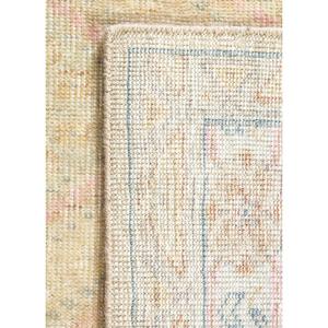 Tapis en laine noués à la main Erbe, beige et marron, motif géométrique, tapis de salon, design puzzle rectangulaire pour entrée et couloir PKWL-7002 - Product Image 5