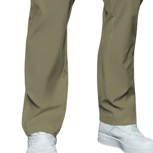 Mens Mid Waist Drawstring Casual Pants Lightweight Breathable Eco-Friendly Quick Dry <b>Summer</b> Travel Lounge <b>Trousers</b> Olive - Product Image 6