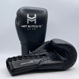 Hot Selling Custom Made Hit N Move Custom Made Training Sparring Gloves Youth Boxing Gloves Lace-up Battle Gloves For Adults - Product Image 4
